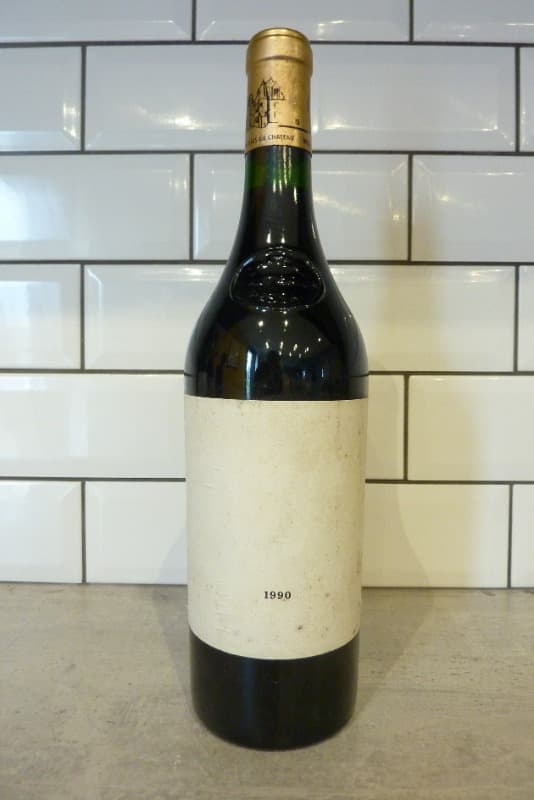 Château Haut-Brion, Pessac-Léognan, 1990