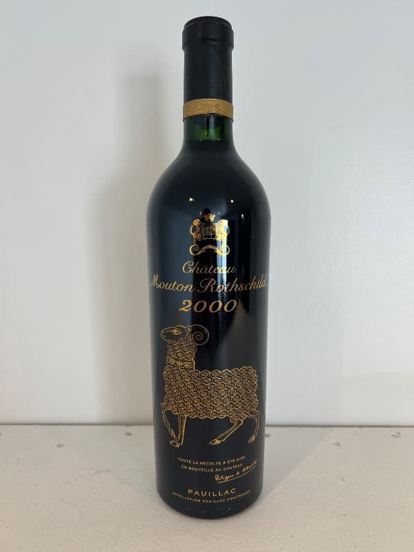 6 x château Mouton Rothschild, Pauillac, 2000