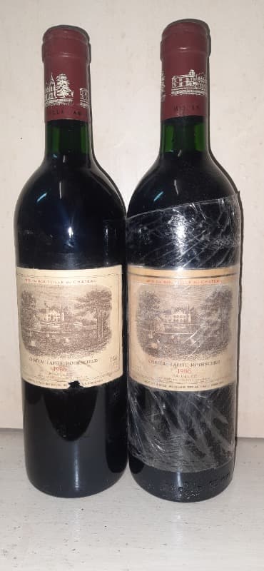 2 x Château Lafite Rothschild, Pauillac, 1986