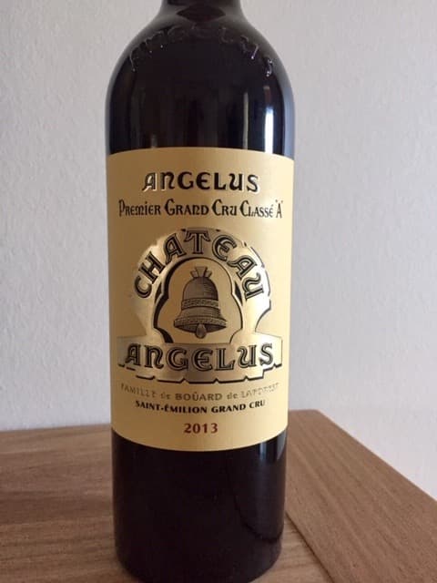 Premier Grand Cru Classé A, Château Angelus, Saint-Émilion Grand Cru, 2013