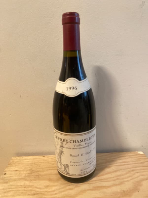 Gevrey-Chambertin, Vielles Vignes, Bernard Dugat-Py, 1996