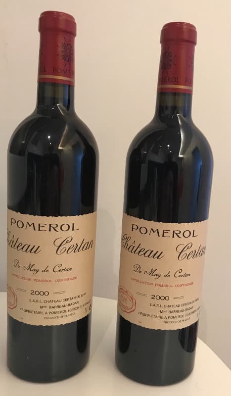 2 x Château Certan de May, Pomerol, 2000