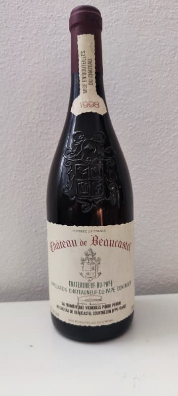Châteauneuf-du-Pape, château de Beaucastel, 1998