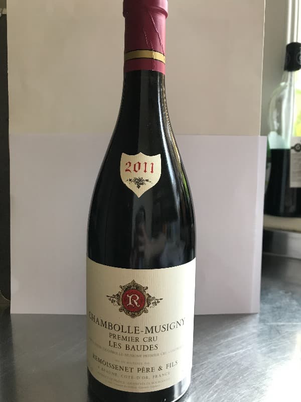 Chambolle-Musigny, 1 er cru Les Baudes, Remoissenet père et fils, 2011