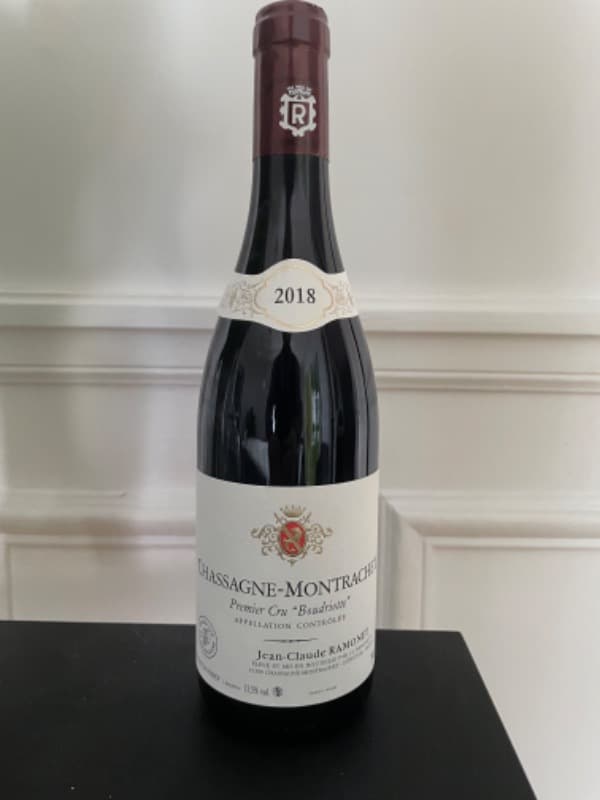 Chassagne-Montrachet, 1er cru - Boudriotte, J.C. Ramonet, 2018