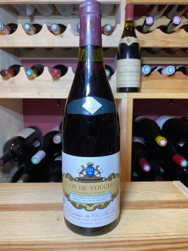 Clos de Vougeot, Domaine du Clos Frantin, 1986