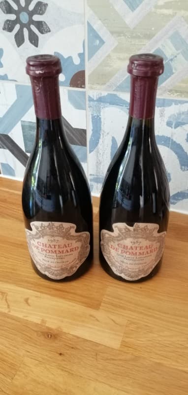 2 x Pommard, Château de pommard, 1987