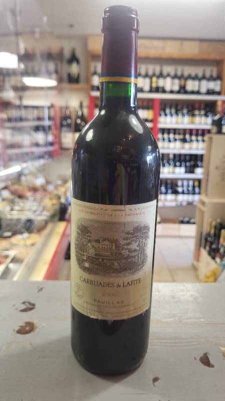 Carruades, château Lafite Rothschild, Pauillac, 2000