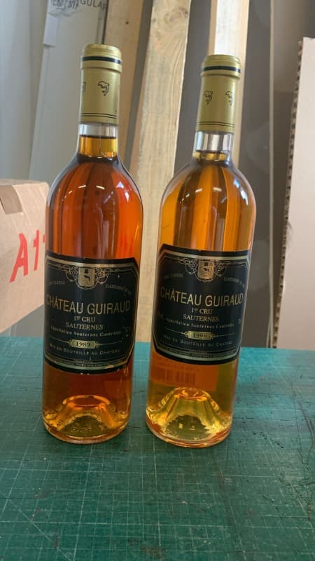 2 x Château Guiraud, Sauternes, 1989/1998