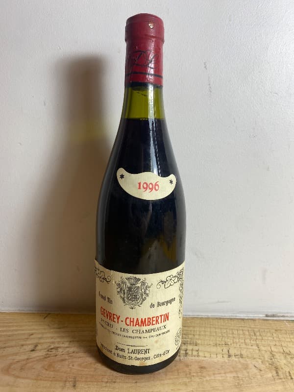 Gevrey-Chambertin, 1er Les Champeaux, Domaine Laurent, 1996