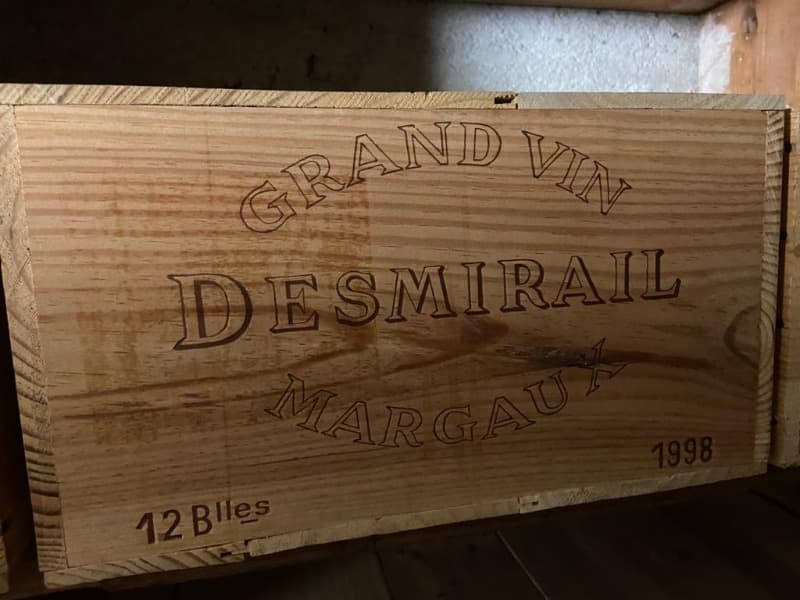 OWC/CBO 12 x Château Desmirail, Margaux, 1998
