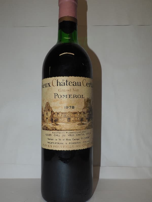 Vieux Château Certan, Pomerol, 1978