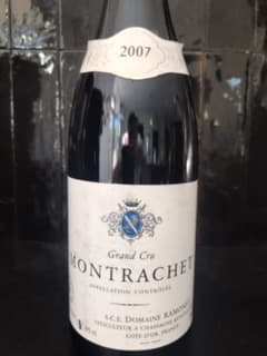 Montrachet, Ramonet, 2007