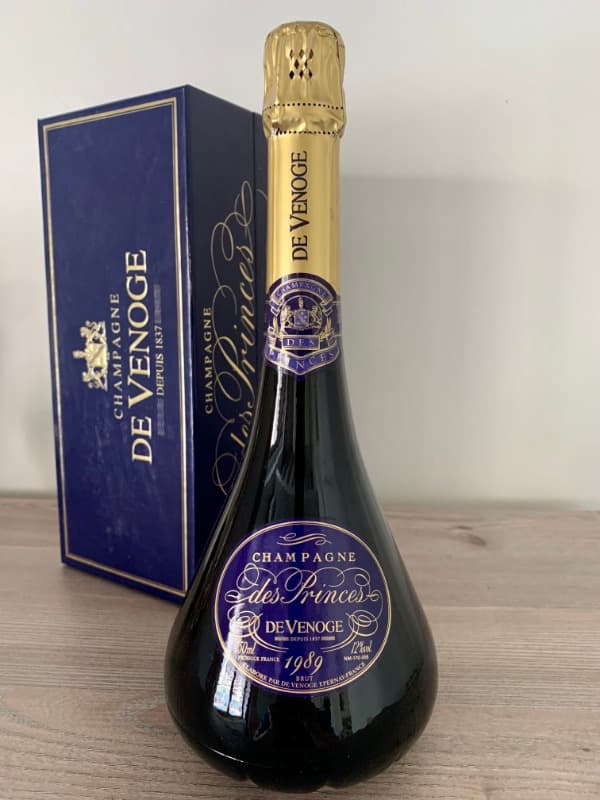 Cuvée des Princes, De Venoge, Champagne, 1989