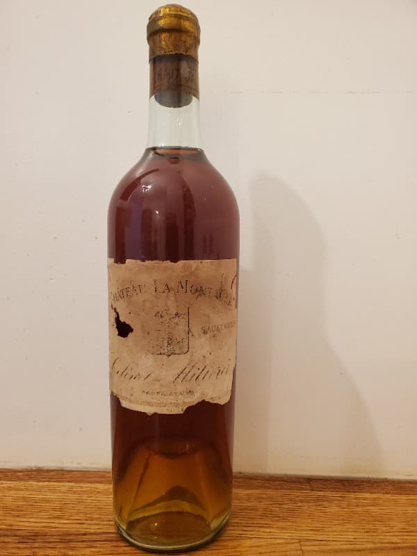 château Lamontagne (bastor-lamontagne), Sauternes, 1920