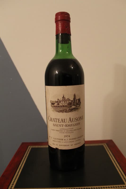 Château Ausone, Saint-Émilion, 1974
