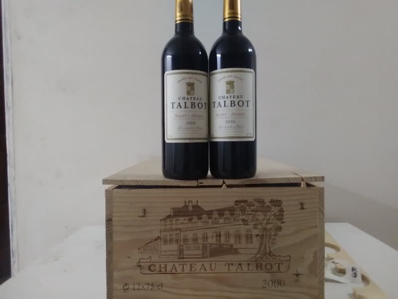 2 x Château Talbot, Saint-Julien, 2000