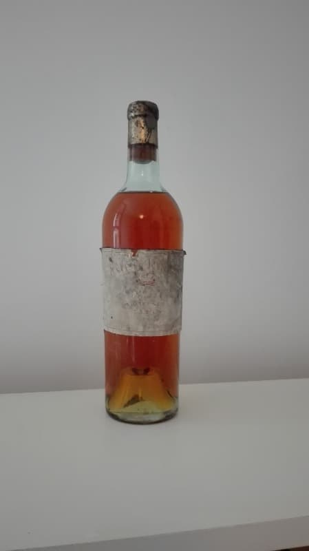 1er Grand Cru, château Rieussec, Sauternes, 1928