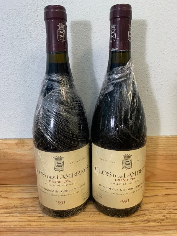 2 x Clos-des-Lambrays, Domaine des Lambrays, 1993