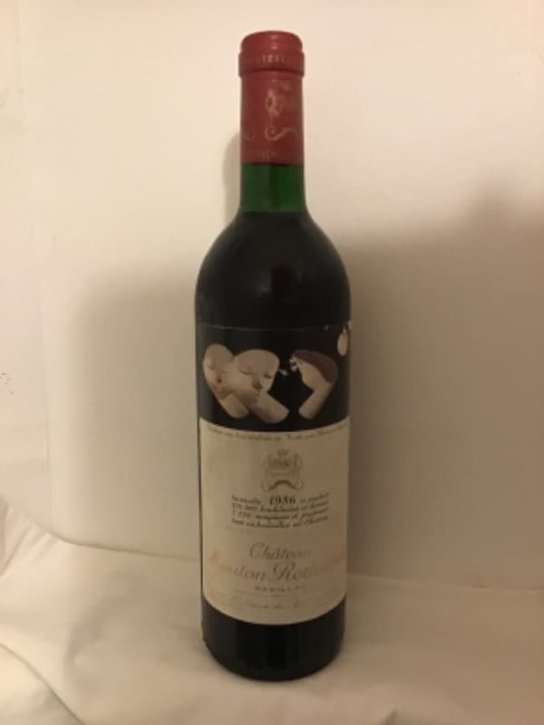 Château Mouton Rothschild, Pauillac, 1986
