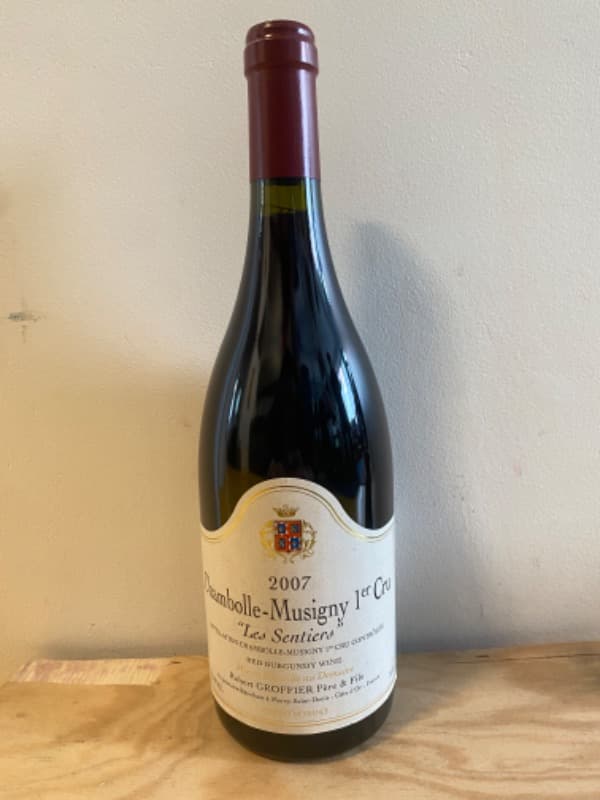 Chambolle-Musigny, 1er Cru Les Sentiers, Robert Groffier Père et Fils, 2007