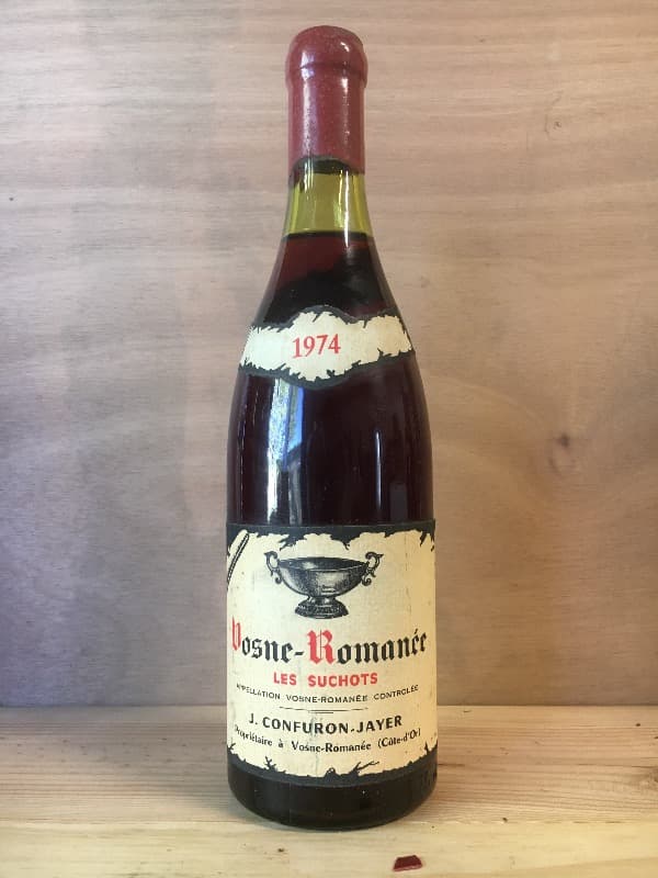 Vosne-Romanée, Les Suchots, Confuron Jayer, 1974