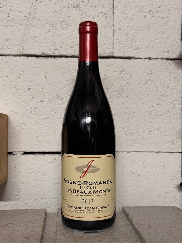 Vosne-Romanée, 1er cru - les Beaux Monts, Jean Grivot, 2017