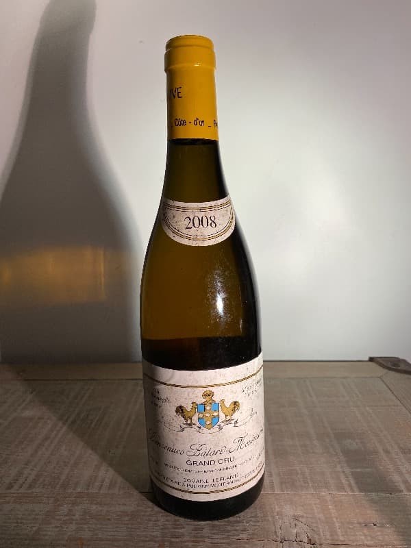 Bienvenues-Bâtard-Montrachet, Grand Cru, Domaine Leflaive, 2008