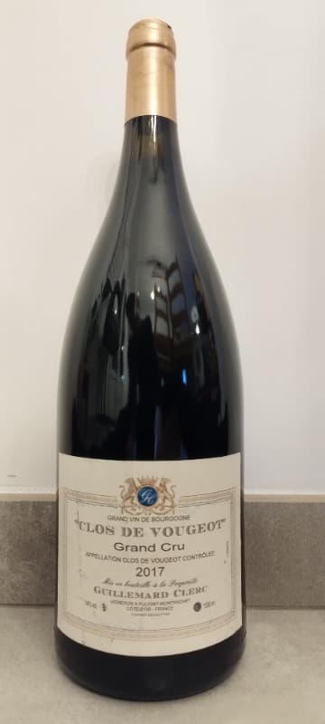Clos de Vougeot, Grand Cru, Guillemard Clerc, 2017 (Magnum)