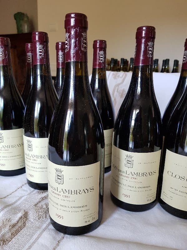 6 x Clos-des-Lambrays, Domaine des LAMBRAYS, 1993
