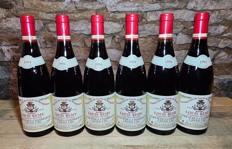 6 x Latricières-Chambertin, Grand cru, Louis Rémy, 1994