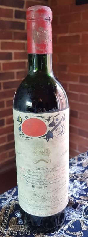Château Mouton Rothschild, Pauillac, 1969