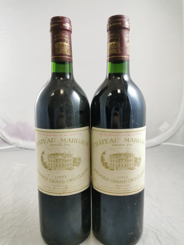 2 x Château Margaux, Margaux, 1993