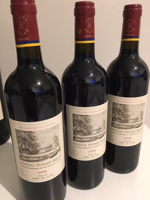 3 x Château Duhart Milon, Pauillac, 2009