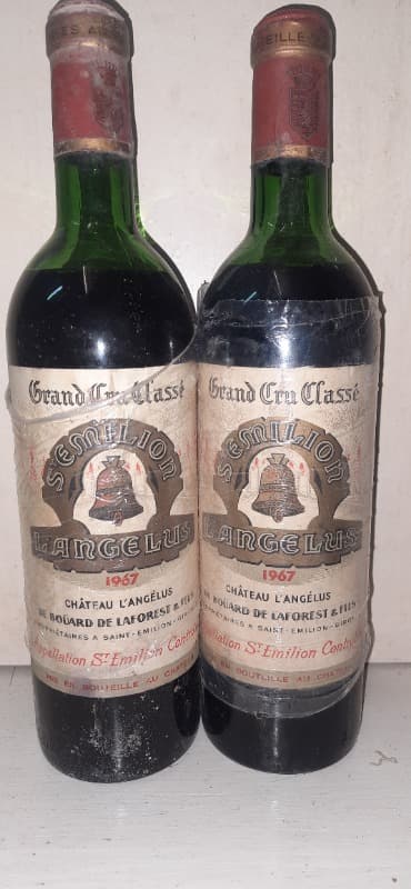 2 x Château Angélus, Saint-Émilion, 1967