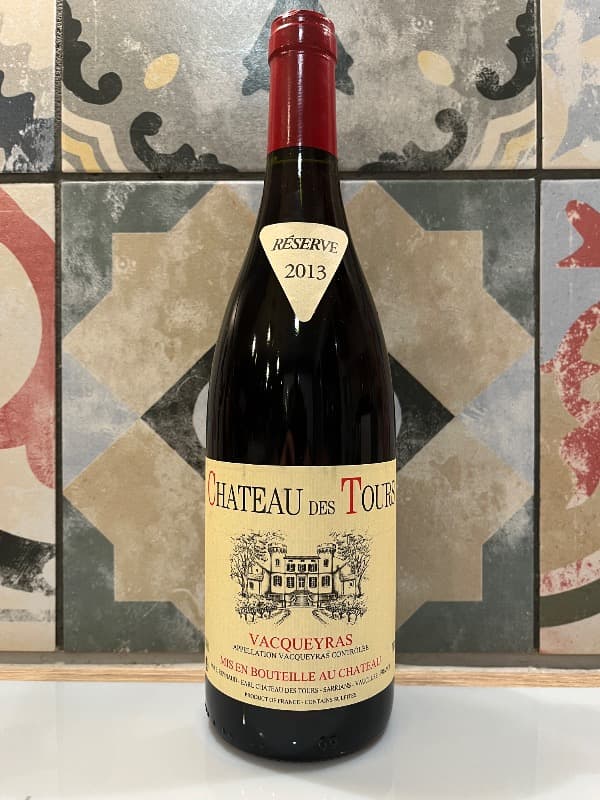 Vacqueyras, Château des Tours, 2013