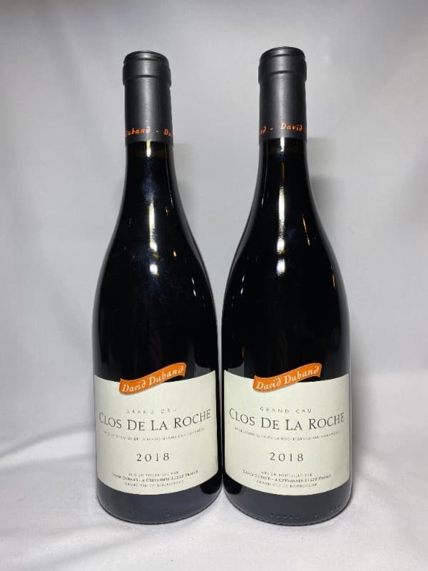 2 x Clos-de-la-Roche, Grand Cru, David Duban, 2018