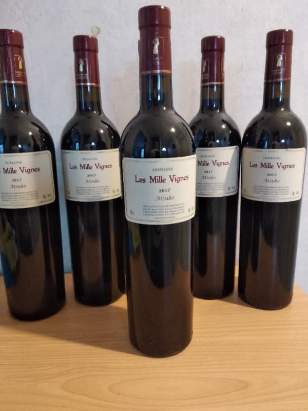 6 x Atsuko, Domaine Les Mille Vignes, Fitou, 2017