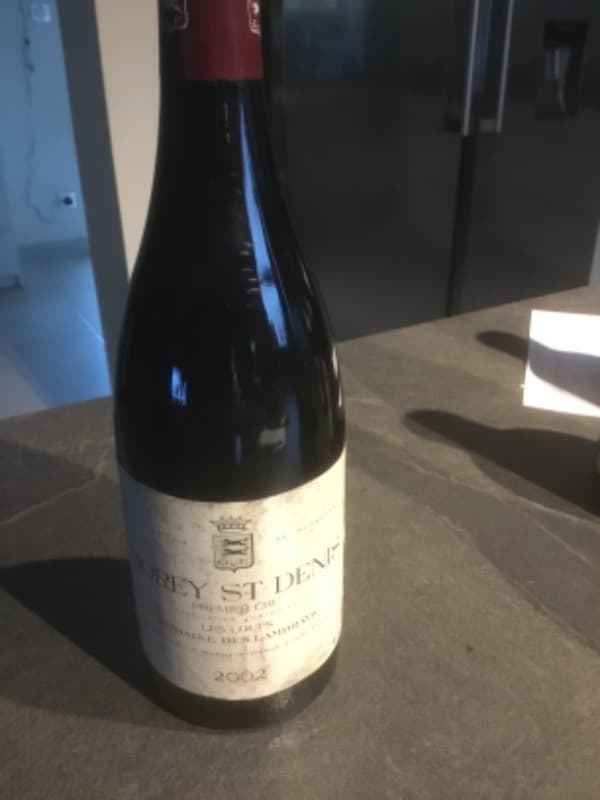 Morey-Saint-Denis, 1er cru les loups, Domaine des Lambrays, 2002
