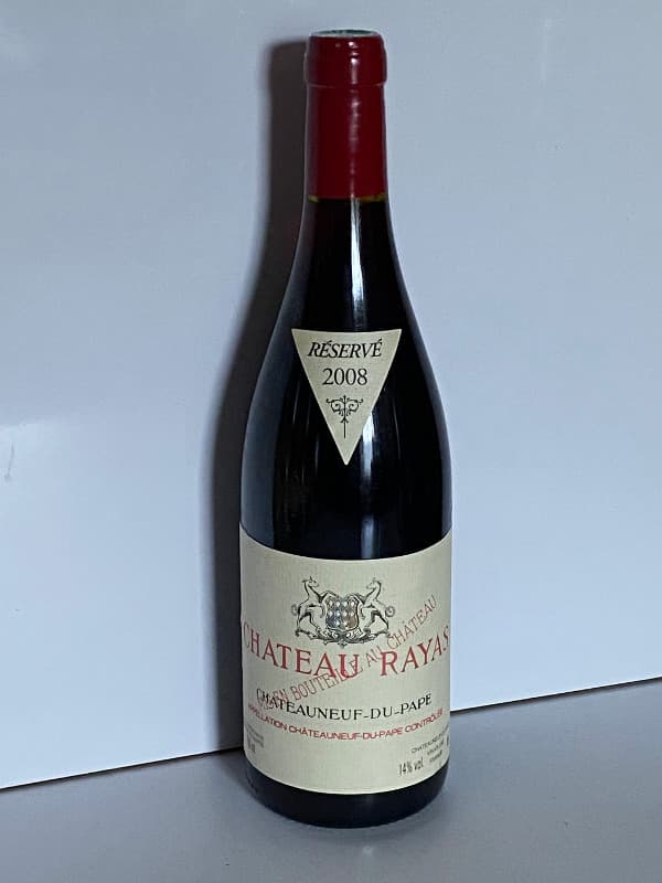 Châteauneuf-du-Pape, château Rayas, 2008