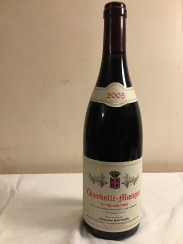 Chambolle-Musigny, 1er cru les Cras, Ghislaine Barthod, 2005