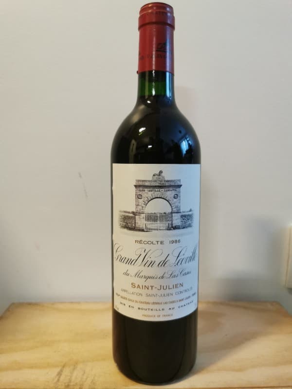 Grand Vin de Léoville du Marquis de las Cases, Saint-Julien, 1986