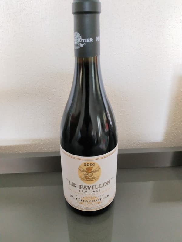 Hermitage, Le Pavillon, Domaine Chapoutier, 2001