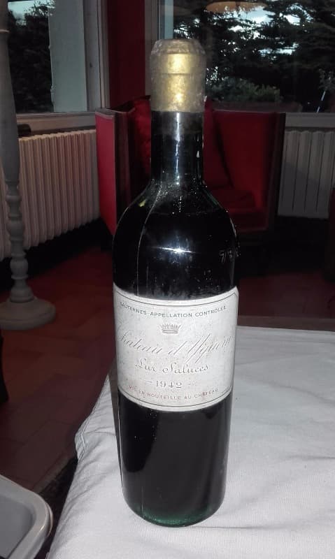 Château d'Yquem, Sauternes, 1942