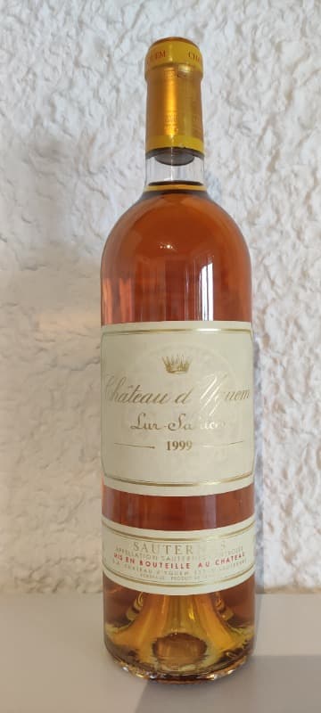 Château d'Yquem, Sauternes, 1999