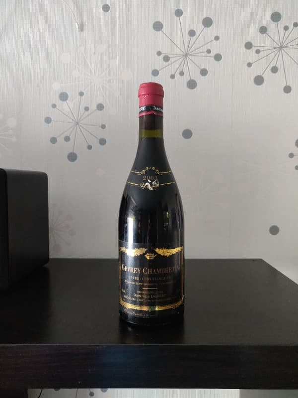 Gevrey-Chambertin, 1er cru Clos St Jacques, Dominique Laurent, 2003