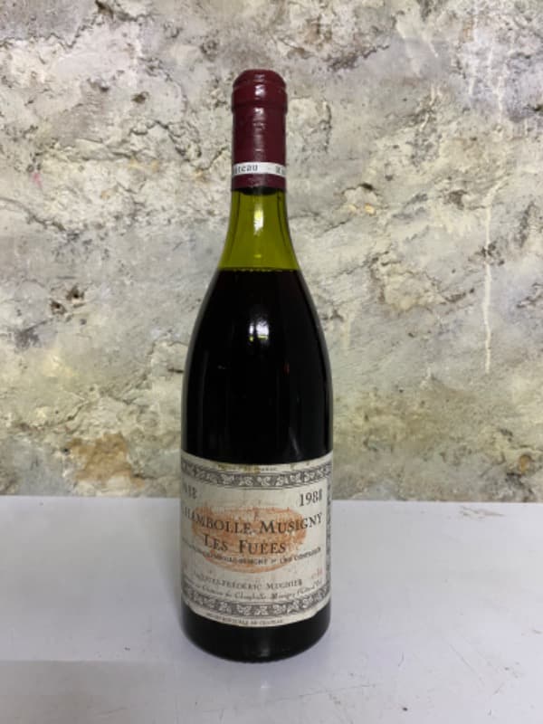 Chambolle-Musigny, 1er Cru Les Fuées, Jacques-Frédéric Mugnier, 1988