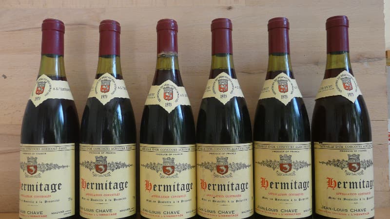 6 x Hermitage, Jean Louis Chave, 1973