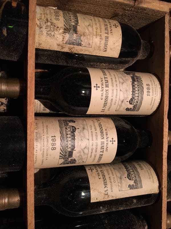 6 x Château Mission Haut-Brion, Pessac-Léognan, 1988