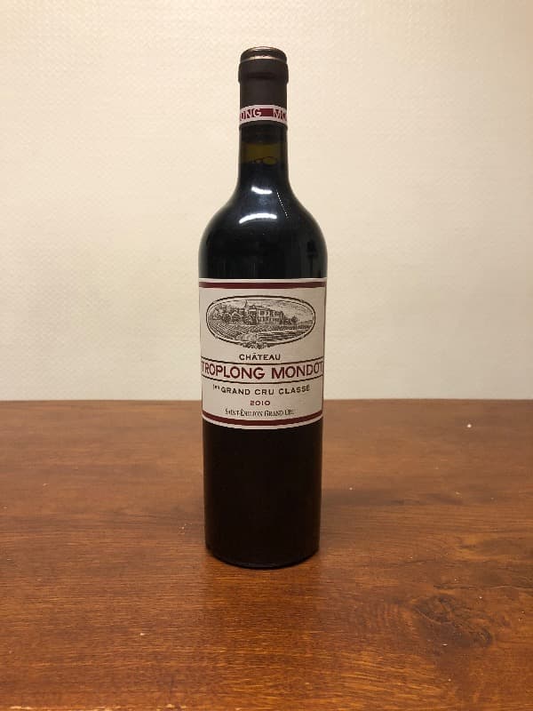 Château Troplong mondot, Saint-Émilion Grand Cru, 2010
